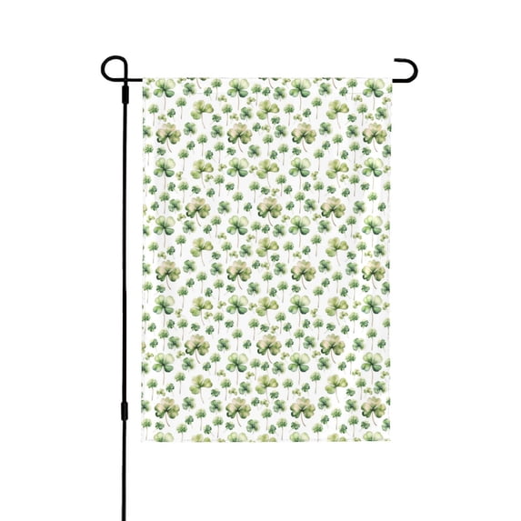 Easygdp St Patrick's Day3 Garden Flag Yard Flag Welcome Flag, Double-Sided, Weather Resistant for Outdoor Decor - 12.5"x18"