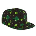 thumbnail image 1 of Easygdp St. Patrick's Day8 Baseball Cap with Adjustable Flat Suitable for Head Circumference 22.4-23.6 in, 1 of 9