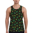 thumbnail image 1 of Easygdp St. Patrick's Day8 Men's Tank Top, Sleeveless Muscle T Shirts, Breathable, Quick-Dry, Loose for Gym, Running, Fitness - X-Large, 1 of 9