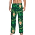 thumbnail image 1 of Easygdp St Patrick's Day9 Men's Pajama Pant, Sleep Elastic Waistband Lounge Pants - XX-Large, 1 of 9
