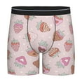 thumbnail image 1 of Easygdp Strawberry Cake Men's Boxer Briefs Men’s Underwear Boxer Briefs for Men, 1 of 7