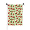 thumbnail image 1 of Easygdp Strawberry Floral Garden Flag Yard Flag Welcome Flag, Double-Sided, Weather Resistant for Outdoor Decor - 12.5"x18", 1 of 9