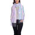 thumbnail image 1 of Easygdp Striped Gradient Women's Scarf Womens Winter Scarf, Fashion Scarfs for Women, Shawls and Wraps, Long Blanket Scarf, 1 of 8