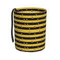 thumbnail image 1 of Easygdp Striped With Bees Car Trash Can Garbage Car Accessories Trash Can Car Waste Bin for for Driver and Passenger Any Vehicle, 1 of 7