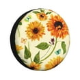 thumbnail image 1 of Easygdp Sunflowers And Butterflies Wheel Sun Guard, Spare Tire Cover,Universal Trailer Suv Truck Camper Travel,Easy To Install And Remove -17 Inch, 1 of 9