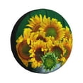 thumbnail image 1 of Easygdp Sunflowers In Bucket Wheel Sun Guard, Spare Tire Cover,Universal Trailer Suv Truck Camper Travel,Easy To Install And Remove -15 Inch, 1 of 9