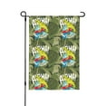 thumbnail image 1 of Easygdp Surfing Dinosaur Garden Flag Yard Flag Welcome Flag, Double-Sided, Weather Resistant for Outdoor Decor - 28"x40", 1 of 9