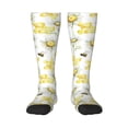 thumbnail image 1 of Easygdp Sweet Honey Soccer Socks Sport Knee High Socks Calf Compression Athletic Socks for Men and Women, 1 of 9