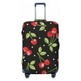 thumbnail image 1 of Easygdp Sweet Red Cherry Print Elastic and Washable Suitcase Protective Cover with Hidden Zipper Fits 18-32 inch Luggage -Small, 1 of 9