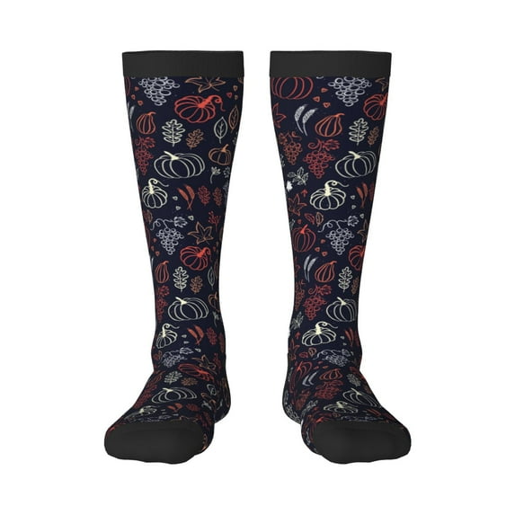 Easygdp Thanksgiving Fashionable Adult Sockings&Sports Sockings&Breathable Sockings, Non-Pilling,Contrasting Color Design