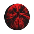 thumbnail image 1 of Easygdp The Red Head Skull Wheel Cover,Spare Tire Cover,4-17in Spare Tire Cover Universal Fit for Trailer, Car, Truck, SUV, Jeep-17 inch, 1 of 6