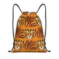 thumbnail image 1 of Easygdp Tiger Drawstring Backpack, Beach Sackpack, Travel Sackpack Lightweight for Sports, Gym, Travel, Swimming - Small, 1 of 9