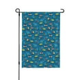 thumbnail image 1 of Easygdp Transportations with Buildings Garden Flag Yard Flag Welcome Flag, Double-Sided, Weather Resistant for Outdoor Decor -, 1 of 9