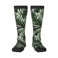 thumbnail image 1 of Easygdp Tropical Palm Leaves1 Soccer Socks Sport Knee High Socks Calf Compression Athletic Socks for Men and Women, 1 of 9
