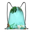 thumbnail image 1 of Easygdp Tropical Pineapple Drawstring Backpack, Beach Sackpack, Travel Sackpack Lightweight for Sports, Gym, Travel, Swimming - Small, 1 of 9