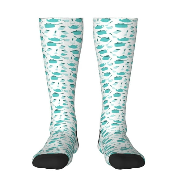 Easygdp Utensiles Fashionable Adult Sockings&Sports Sockings&Breathable Sockings, Non-Pilling,Contrasting Color Design