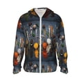 thumbnail image 1 of Easygdp Various Herbs And Spices In Spoons Lightweight Long Sleeve Sun Shirt Sports long-Sleeved Sun Protective Clothing, Quick Drying Breathable - 3X-Large, 1 of 9