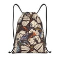 thumbnail image 1 of Easygdp Vector Butterflies Drawstring Backpack, Beach Sackpack, Travel Sackpack Lightweight for Sports, Gym, Travel, Swimming - Medium, 1 of 9
