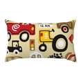 thumbnail image 1 of Easygdp Vehicles Envelope Closure Pillowcase - 20x36in, Queen Pillowcase, Breathable, Stain-Resistant, Wrinkle-Free, 1 of 9