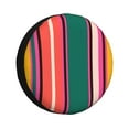 thumbnail image 1 of Easygdp Vertical Stripes Wheel Sun Guard, Spare Tire Cover,Universal Trailer Suv Truck Camper Travel,Easy To Install And Remove -15 Inch, 1 of 9