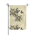 thumbnail image 1 of Easygdp Vintage Floral Garden Flag Yard Flag Welcome Flag, Double-Sided, Weather Resistant for Outdoor Decor - 28"x40", 1 of 9