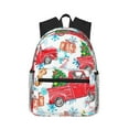 thumbnail image 1 of Easygdp Watercolor Red Truck And Fir Tree Casual Laptop Backpack, Large Capacity Schoolpack for School, Travel, Business, 1 of 8
