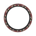 thumbnail image 1 of Easygdp Winter Holiday Christmas Elastic Steering Wheel Cover, Auto Accessories, Fit Suvs, Vans,Cars, Trucks -15 inch, 1 of 8