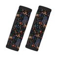 Easygdp fall fox deer bird Luggage Handle Wraps for Suitcase, Handle