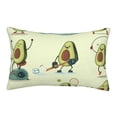 thumbnail image 1 of EasygdpAvocado For Exercise Polyester Fiber Double-Sided Pillowcase,Super Soft,Comfortable And Luxurious Pillowcase,Not Easy To Break Or Deform- 16"X24", 1 of 9