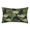 thumbnail image 1 of EasygdpCamouflage Shark Polyester Fiber Double-Sided Pillowcase,Super Soft,Comfortable And Luxurious Pillowcase,Not Easy To Break Or Deform- 16"X24", 1 of 9