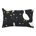 thumbnail image 1 of EasygdpFashionable Goose Polyester Fiber Double-Sided Pillowcase,Super Soft,Comfortable And Luxurious Pillowcase,Not Easy To Break Or Deform- 14"X20", 1 of 9