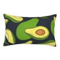thumbnail image 1 of EasygdpFresh Avocado Polyester Fiber Double-Sided Pillowcase,Super Soft,Comfortable And Luxurious Pillowcase,Not Easy To Break Or Deform- 20"X30", 1 of 1