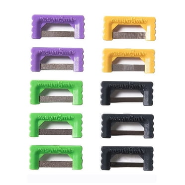 IPR Diamond Strips Kit – Dental Interproximal Reduction, Orthodontic Restoration, 10-Piece Set