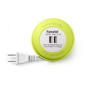 Easylife Tech, 6 ft 6 in Concealable Extension Cord with Dual USB Charger Port for Smartphone or Tablet