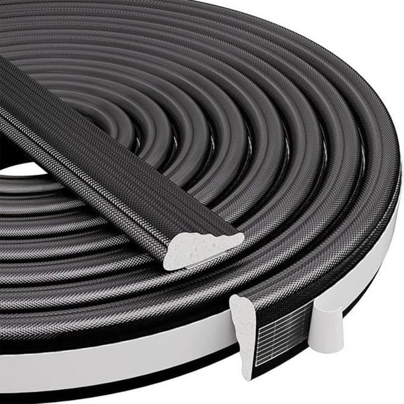 Multipurpose Auto Adhesive Soundproofed Strips for Furniture Sliding Window and Door Blocking Unwanted Noises Efficiently