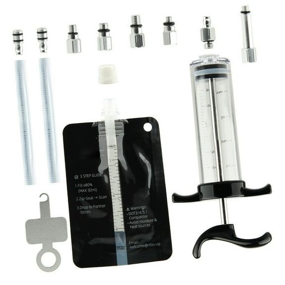 Easyly Brake Bleeding Suit Hydraulic Disc Systems Funnel Oil Stoppers for Quick Maintenance and Efficient Air Removal