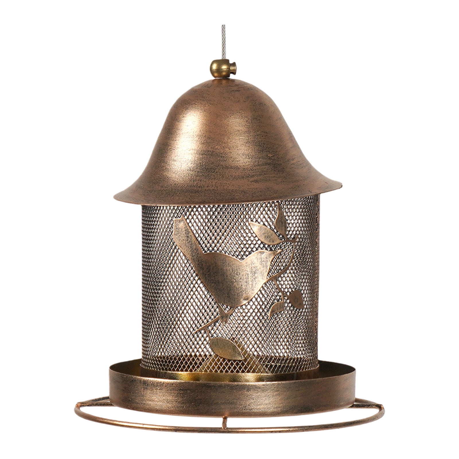Easyly Clean Metal Bird Feeders Squirrels Proof Outdoor Large Capacity Easyly Maintenance For Various Birds