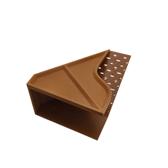 Easyly to Clean Hermits Crabs Climbing Tunnel Cave Including Double Feeding Platforms Safe Breathable for Tanks