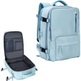 thumbnail image 1 of Easypack Usa Backpack, Easy Pack Backpack, 40L Expandable Carry on Flight Approved Travel Bag for Women Men, Blue, 1 of 7