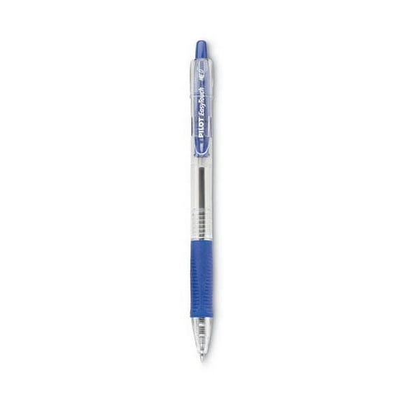 Easytouch Ballpoint Pen, Retractable, Medium 1 Mm, Blue Ink, Clear Barrel, Dozen | Bundle of 10 Dozen