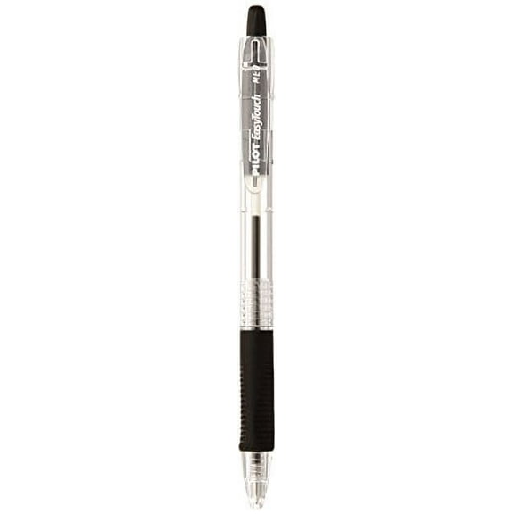 Easytouch Retractable Medium Ballpoint Pen Open Stock -Black