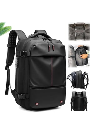 Easyvacpack Usa Carry on, Easyvacpack Backpack, Vacuum Seal Backpack Travel 60L Expandable Air Compression System (B)