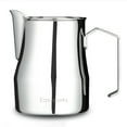 thumbnail image 1 of Easyworkz Espresso Steaming Pitcher Stainless Steel 12 oz Coffee Frothing Picther Milk Jug Cappuccino Latte Art Cup, Chrome, 1 of 8