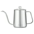 thumbnail image 1 of Easyworkz Gage Gooseneck Pour Over Coffee Kettle 12 oz Stainless Steel Hand Drip Coffee Pot, Brushed Silver, 1 of 9
