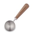 thumbnail image 1 of Easyworkz Retro Stainless Steel Coffee Scoop with Walnut Handle 10g / 1 Tbsp Coffee Measuring Spoon, Brushed Silver, 1 of 9