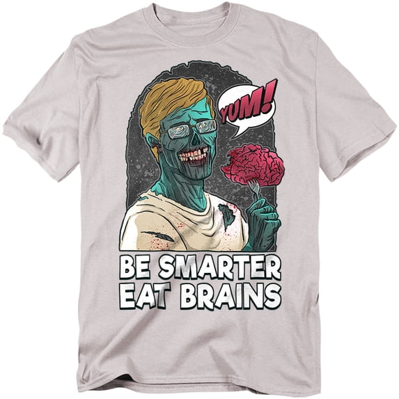 Eat Brains T-Shirt Unisex Graphic Tee For Men & Women