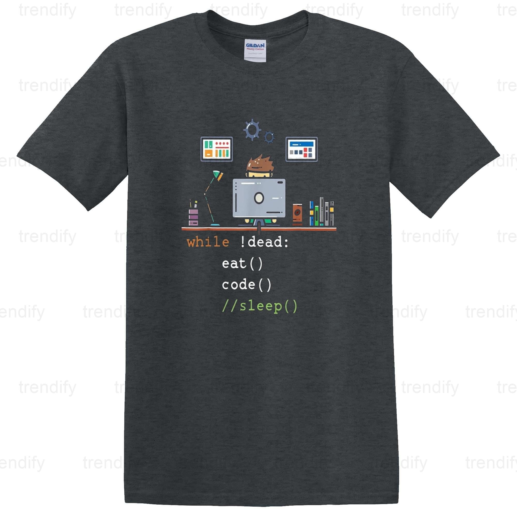 Eat Code Sleep Repeat Funny Python Programmer Computer Science Unisex T ... image.