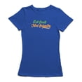 thumbnail image 1 of Eat Fruit Not Friends Graphic Quote Women T-Shirt, Female x-Large, 1 of 4