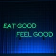 thumbnail image 1 of Eat Good Feel Good Neon Sign, Long-lasting Wall Deco, 1 of 4