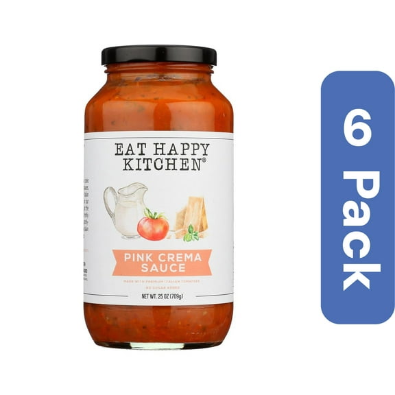 Eat Happy Kitchen Pink Crema Sauce 25 oz (Pack Of 6)